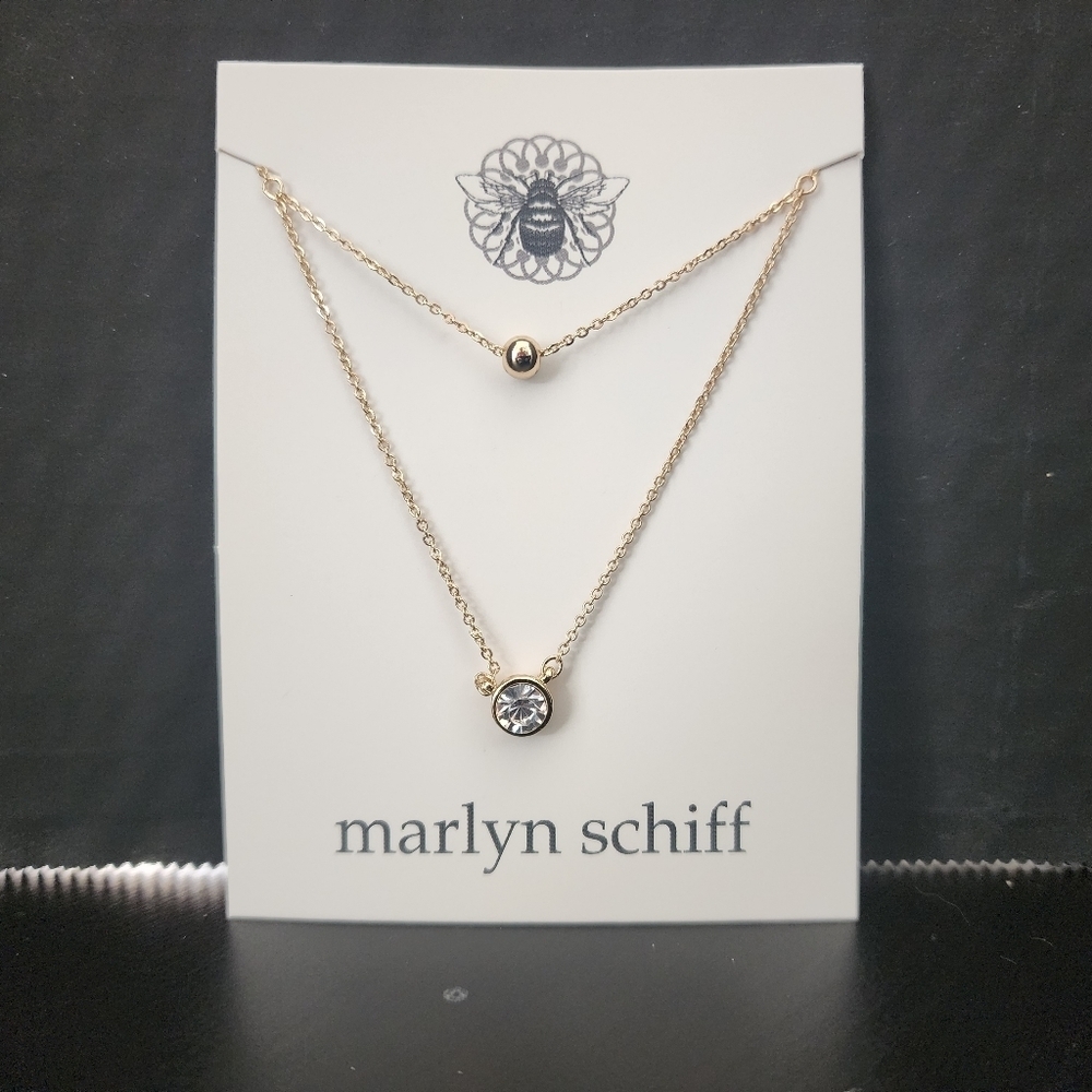 Marlyn Schiff Double Layer Necklace